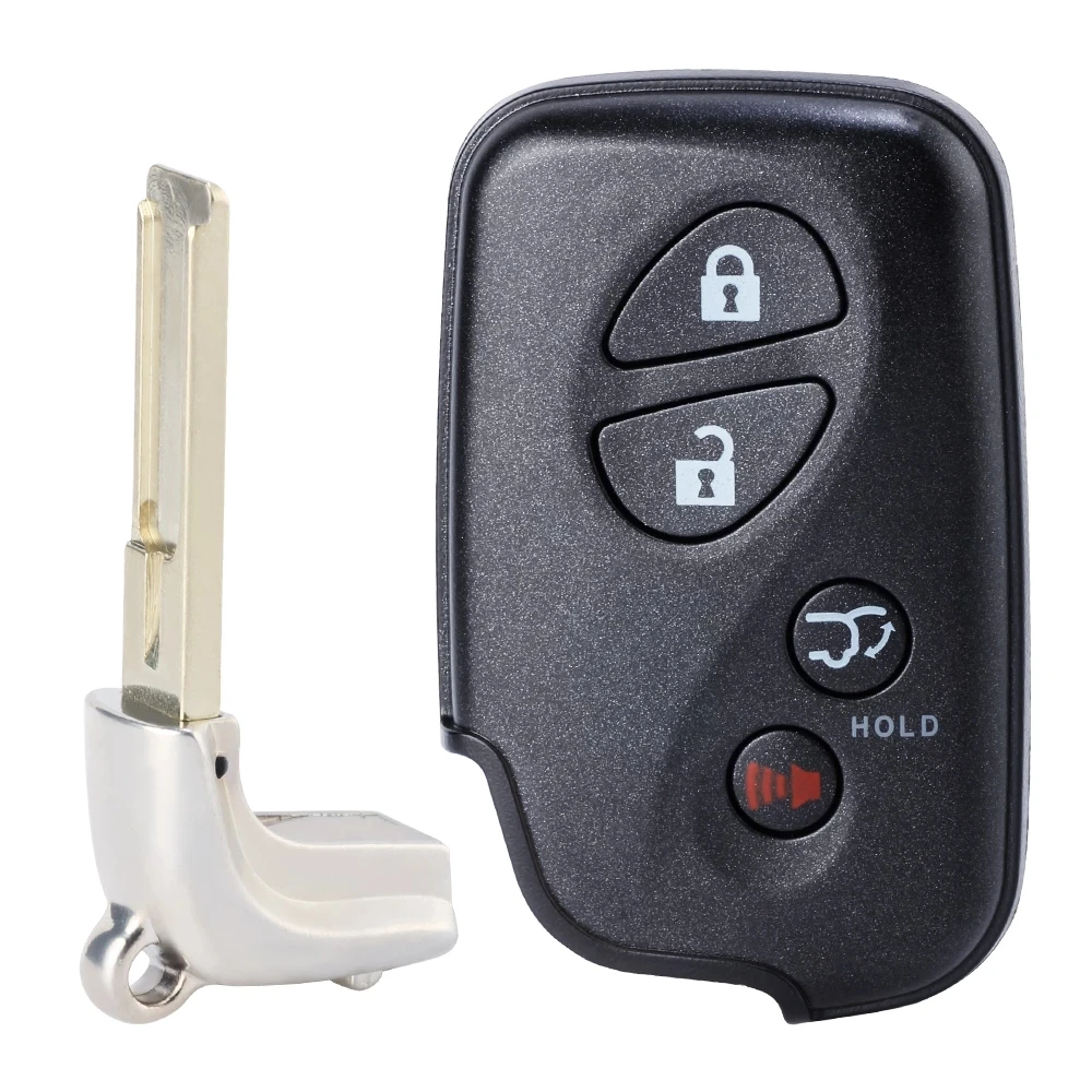 KEYECU 314.3MHz FCC:HYQ14AEM Board:271451-6601 Smart Keyless Remote Key Fob 4 Button for 2008-2016 Lexus LX570