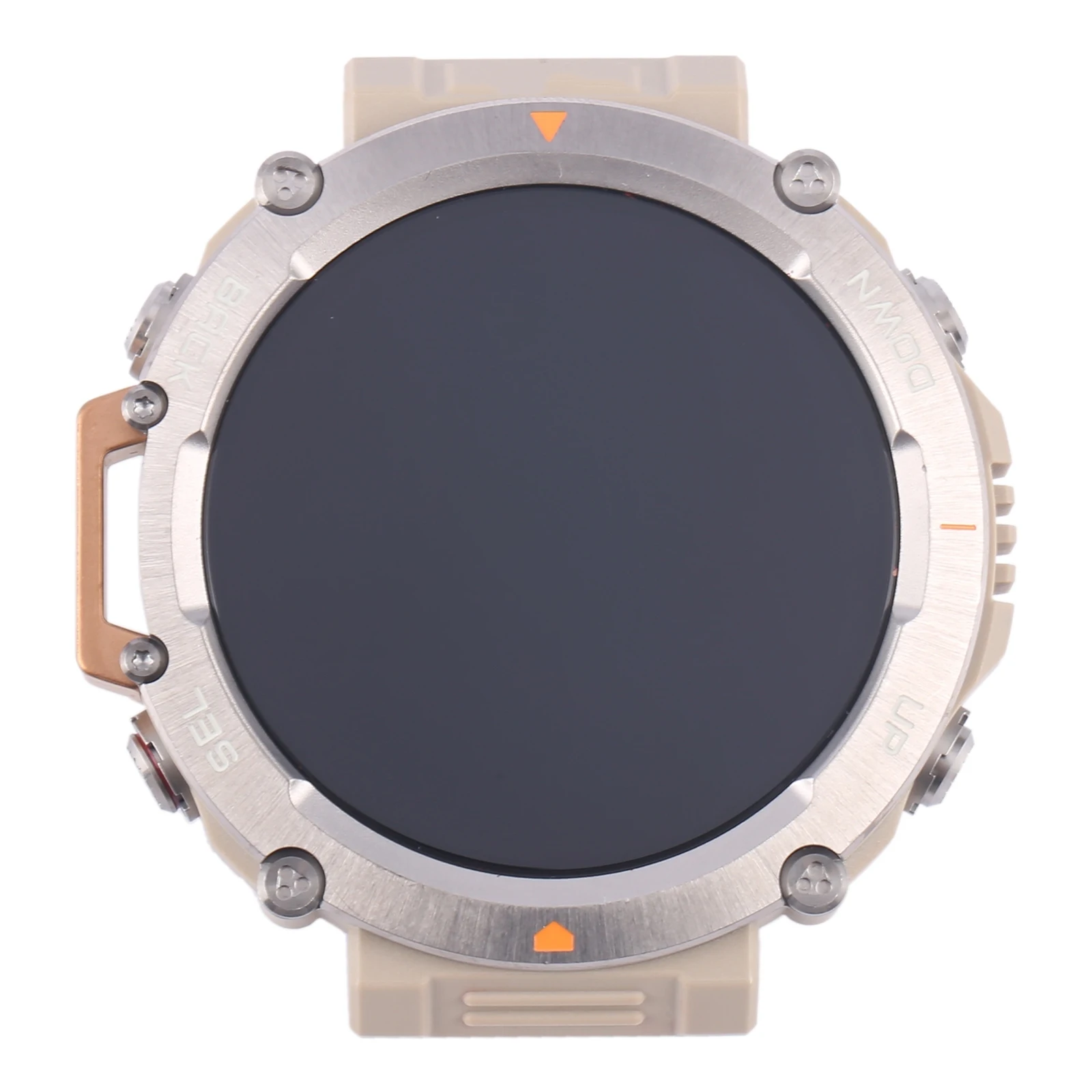 For Amazfit T-Rex Ultra Original LCD Screen Digitizer Full Assembly with Frame Watch LCD Screen Repair Replacement Part