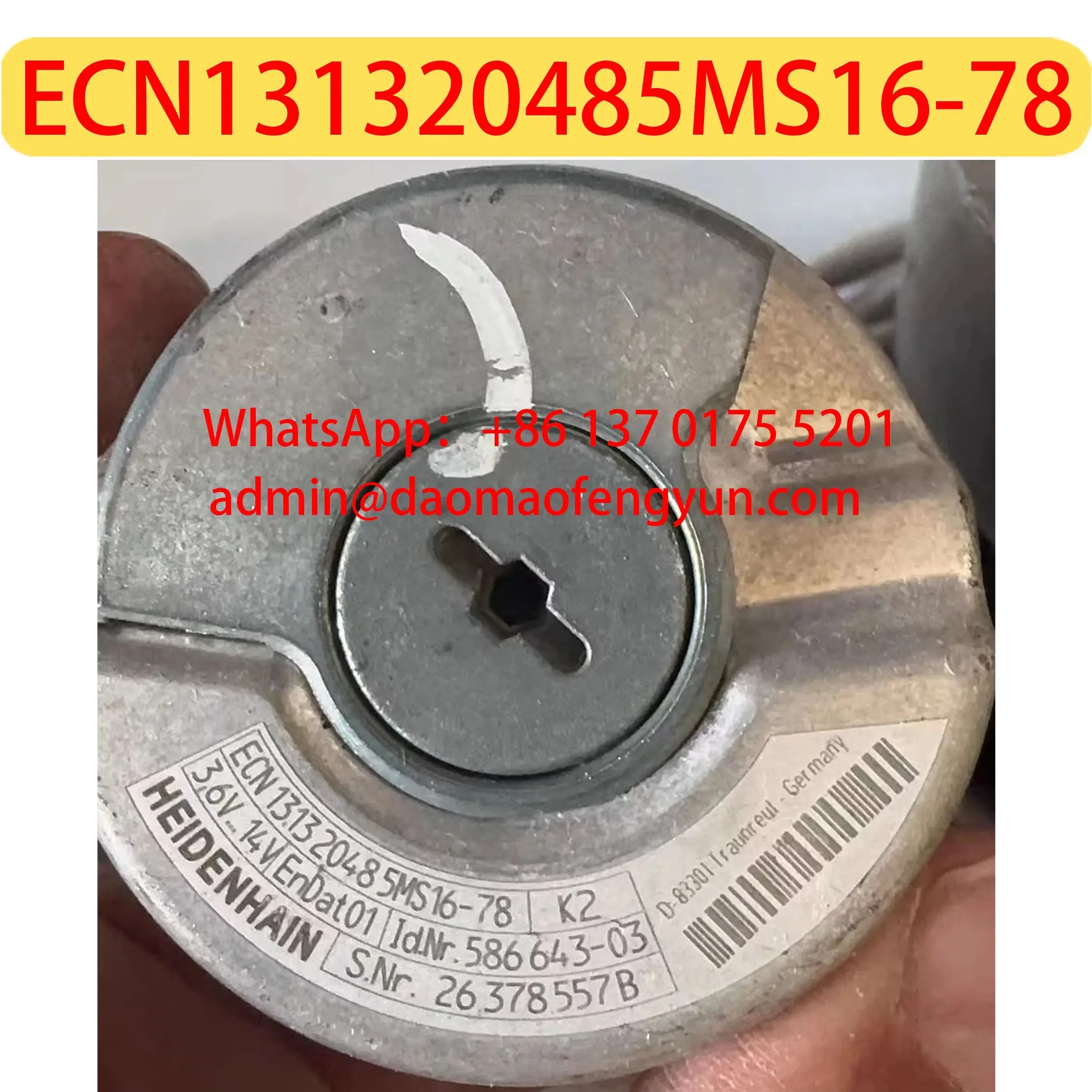 ECN131320485MS16-78 Used ID 586 643-03，ECN 1313 2048 5MS16-78 Encoders Tested ok