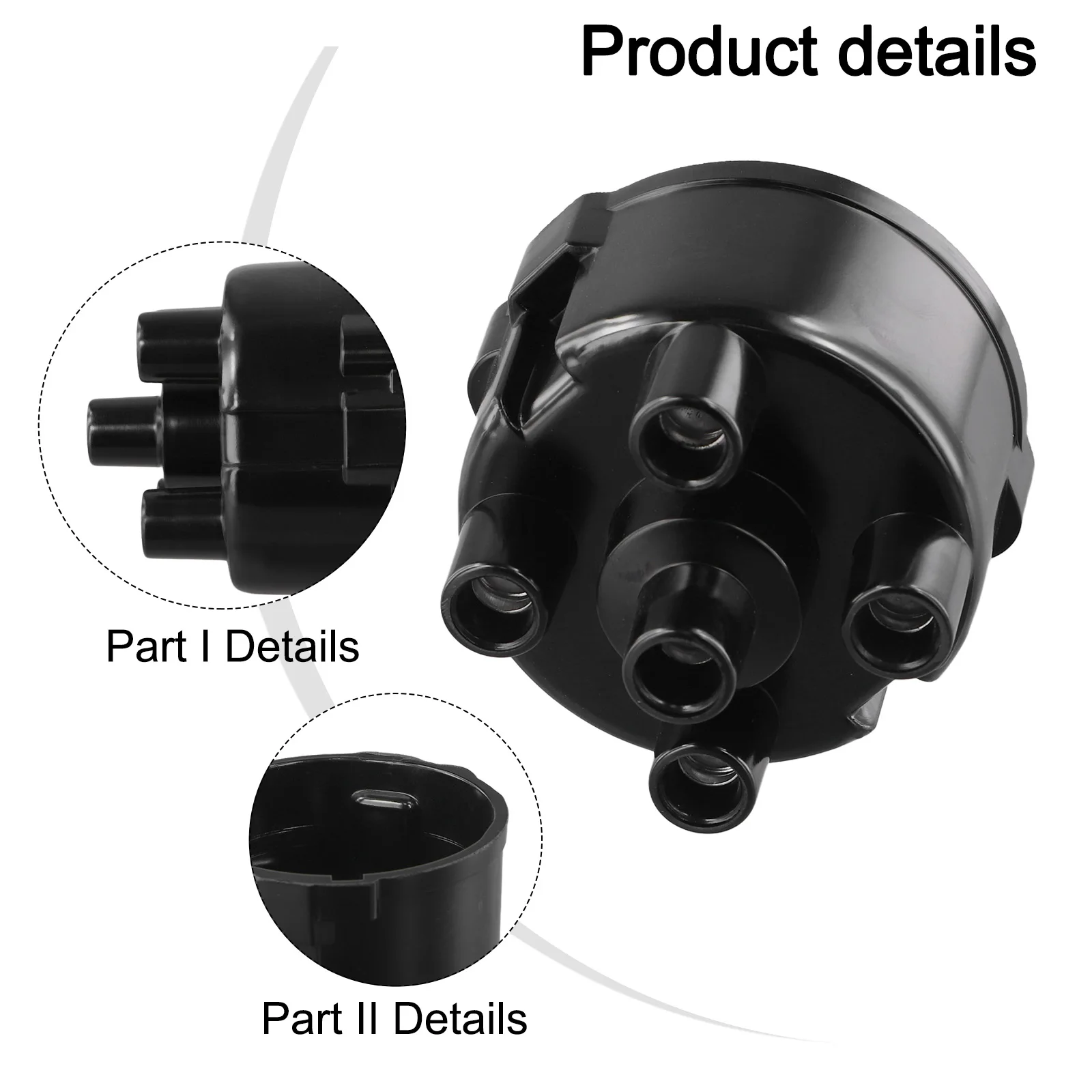 

Крышка распределителя подходит для различных классических автомобилей, включая MG, для Midget и Land Rover с 1975 года.