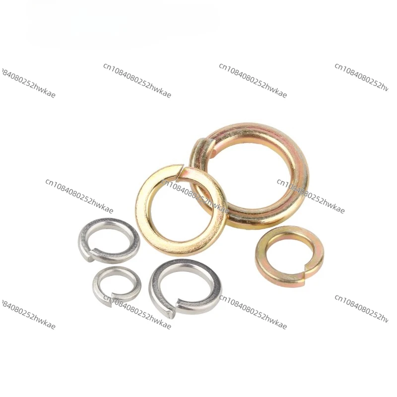 

8.8 Grade Black Thickened Opening Elastic Gasket Spring Gasket Elastic Gasket Heavy Duty M3M4M5M6M8M10M12M36