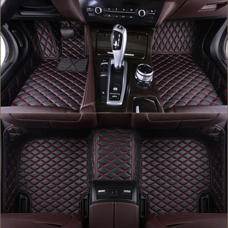 Custom Car Floor Mats For BMW X5 E53 E70 F15 G05 F85 F95 Auto Carpets Foot Coche Accessories