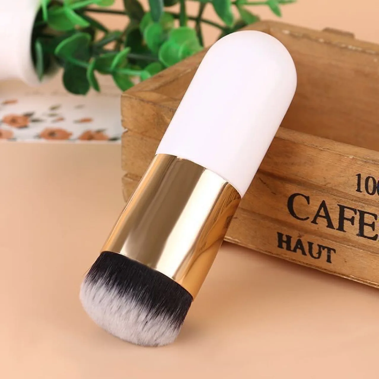 New Fashion Big Size Makeup Brushes Foundation Powder Brush Face Blush Professional Large Cosmetics Soft Foundation Make Up Tool