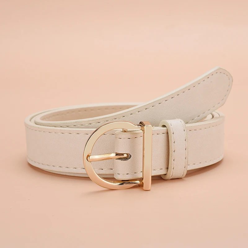 Neuer stilvoller schmaler Taillengürtel für Damen, PU-Material – einfacher, lässiger, vielseitiger, eleganter Gürtel in einfarbiger Farbe, perfekt für Jeans, Kleider – Detail 7