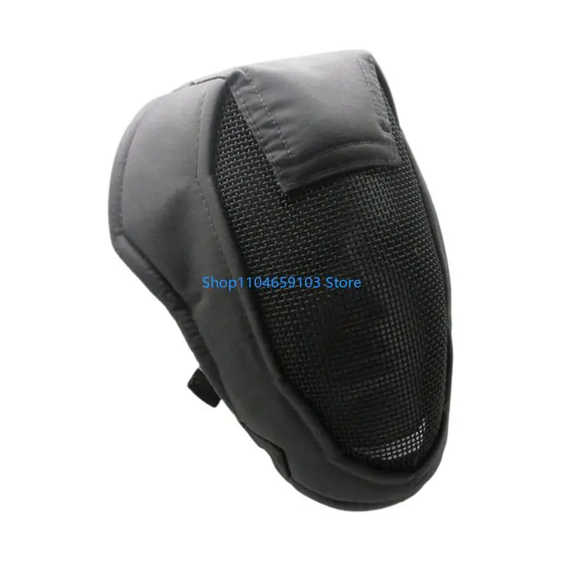 ハードベンチレーテッドフェイス-安全ギア-調節可能でフェンシングの練習や屋外探検活動を完全にカバー