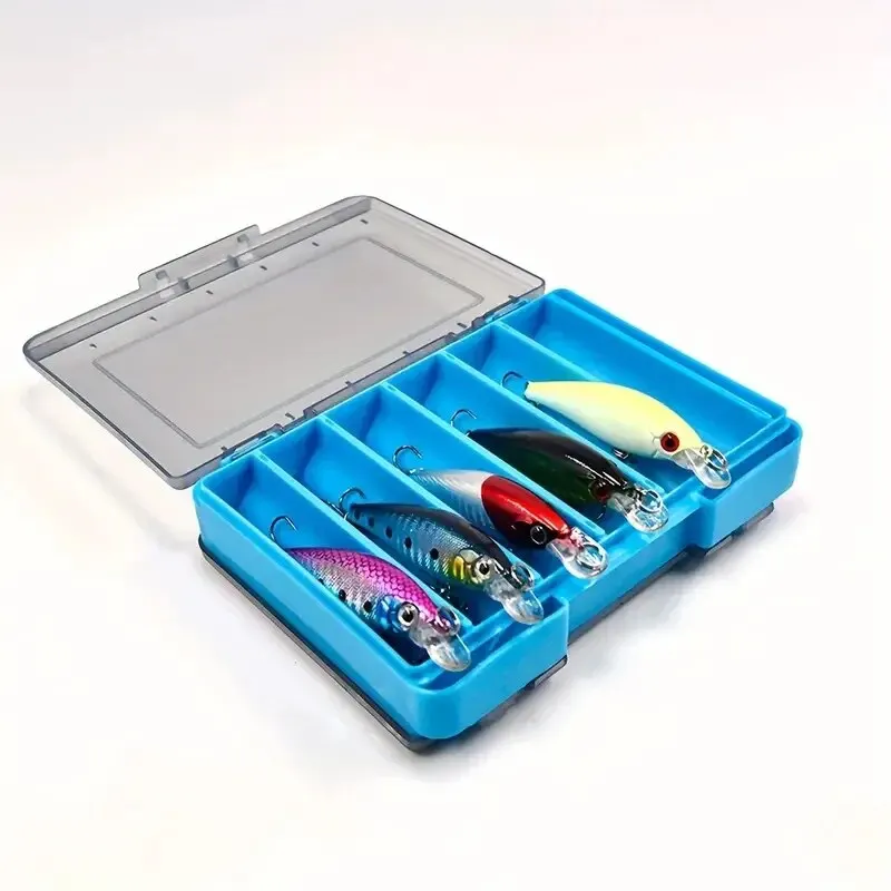 12 Compartments Fishing Box Outdoor Portable Double Sided Lure Bait Organization Multi Functional High Quality Fishing Tool Box