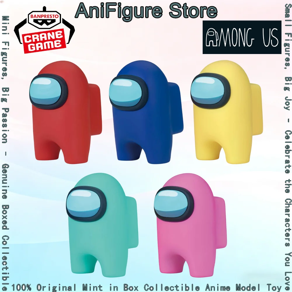

Оригинальная коллекционная фигурка Banpresto из игры Among Us: красная, синяя, голубая, розовая, желтая, в коробке, в наличии