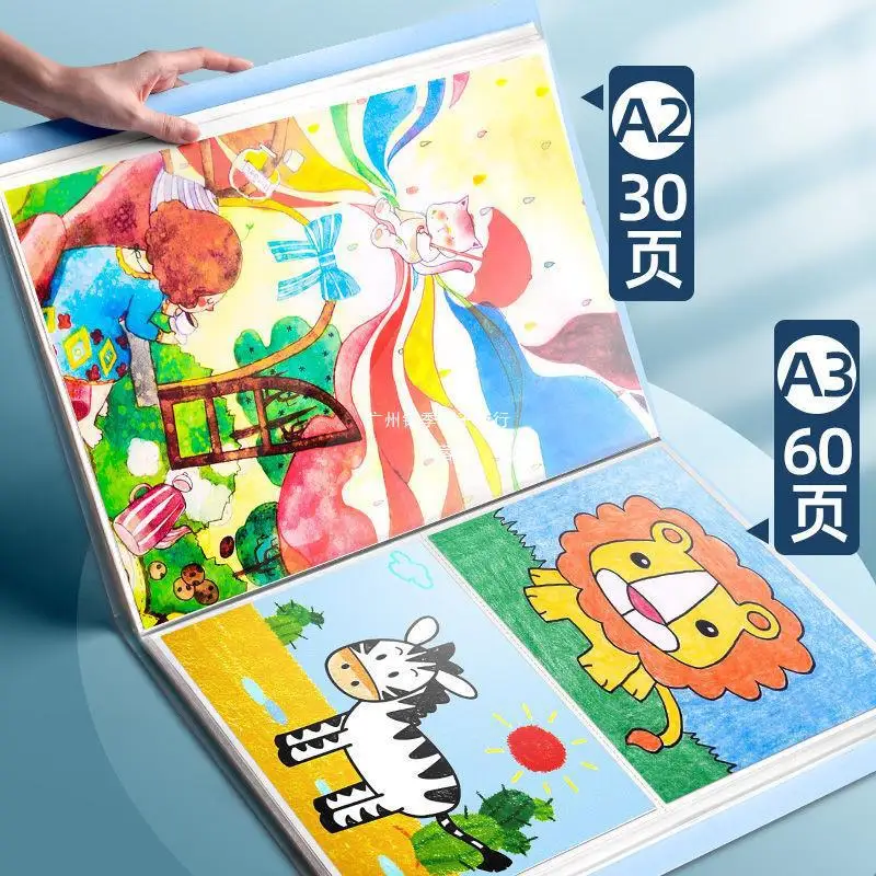 Collection A2/A3/A4 Album Storage 4k Drawing Works Sketching Sorting Award file organizer expanding file folder ordners a4