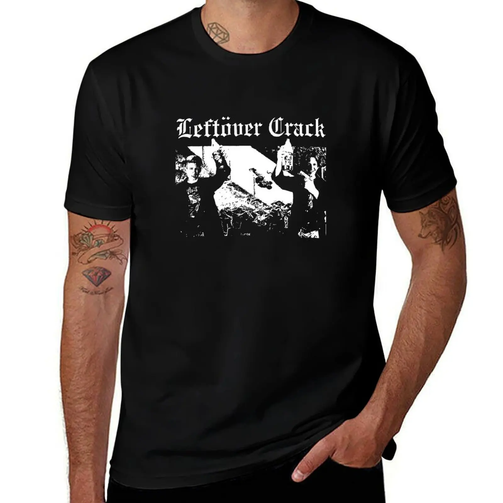cotton t men T-Shirt cotton luxury tshirt brand 100% Leftover Crack shirt 100%