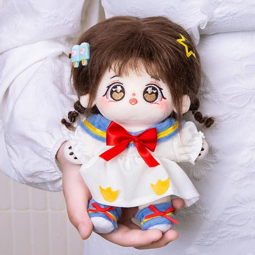 Multi Color 20cm Cotton Doll Dress Replacement Clothing Skirt Cotton Doll Clothes Fashion Colorful Plush Toy Clothes