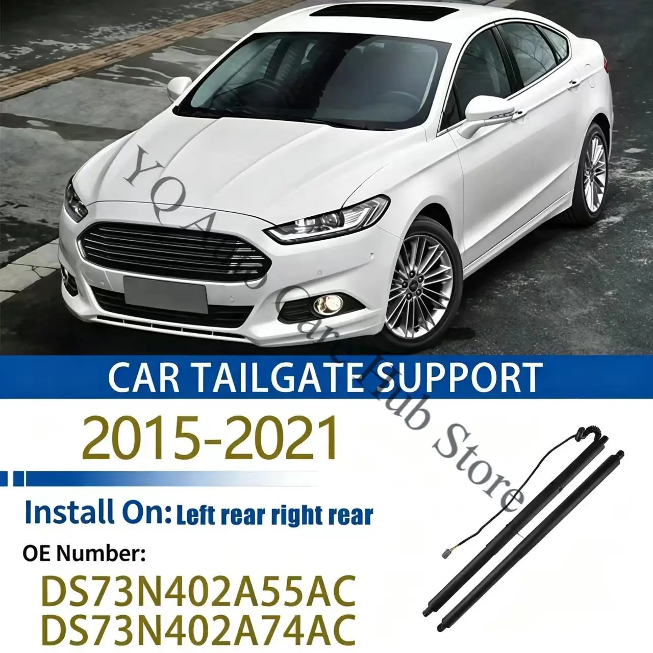 Для Ford Mondeo CD391 2015-2021: Электрические упоры/амортизаторы задней двери (стойки) DS73N402A55AC, DS73N402A74AC4AC