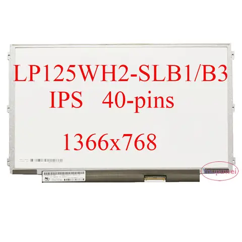 New 12.5 IPS LCD Matrix FOR LENOVO ThinkPad U260 K27 K29 X220 X230 X220i X220T Laptop LED Screen LP125WH2 SLB1 SLB3 Matte