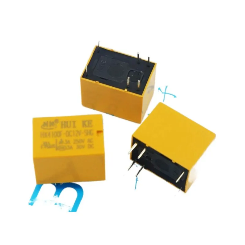 HK4100F DC5V/DC9V/DC12V/DC24V-SHG 5V 9V 12V 24V 3A Low Signal 6PIN RELAY