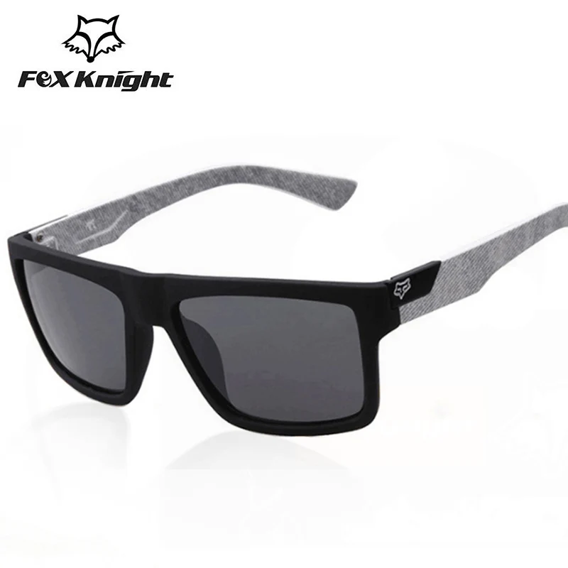 Brand Square Sunglasses Men Women Retro Sports Goggles Sun Glasses For Men Fox Knight Travel Driving Eyewear Design