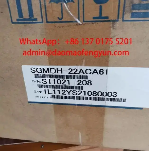 

SGMDH-22ACA61 Brand New Servo Motor，Fast shipping，SGMDH 22ACA61