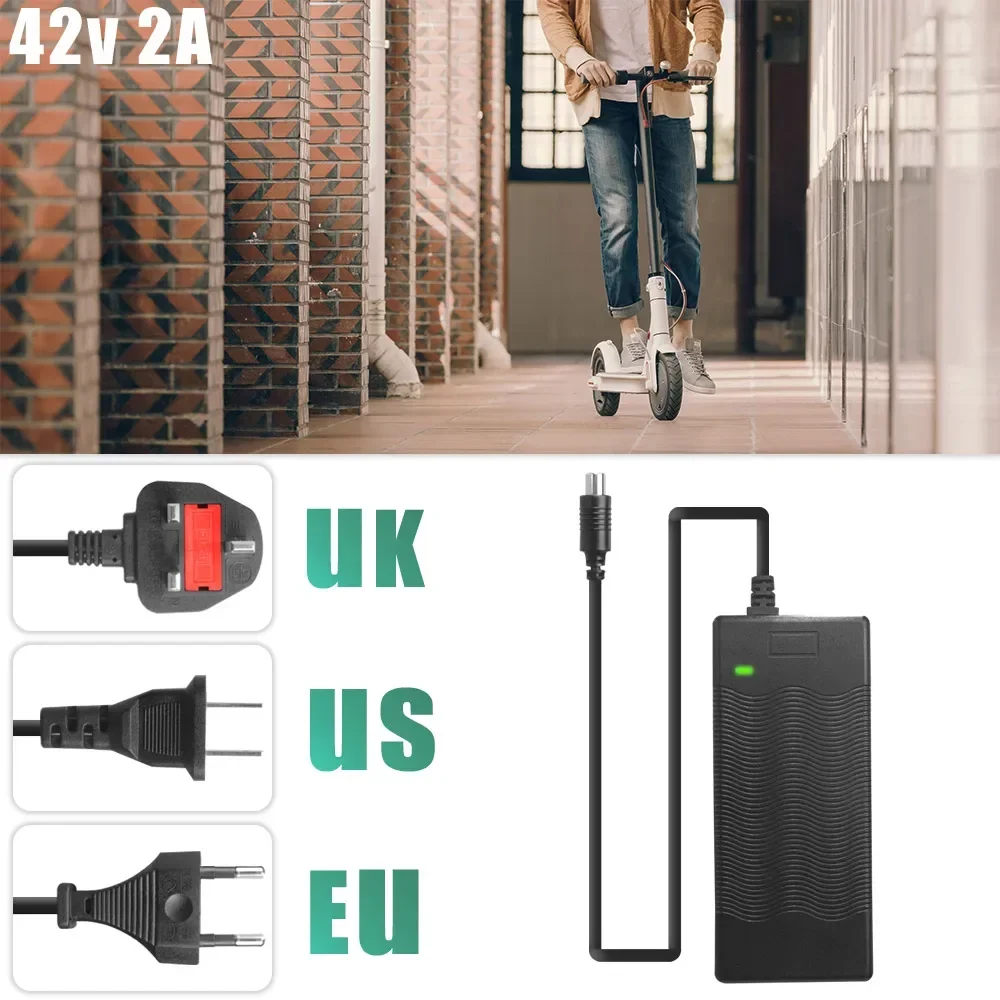 42V 2A Battery Charger for Segway Ninebot ES1 ES2 ES4/Max G30 G30D for Xiaomi M365 Electric Scooter Battery Power Charging Parts image 2