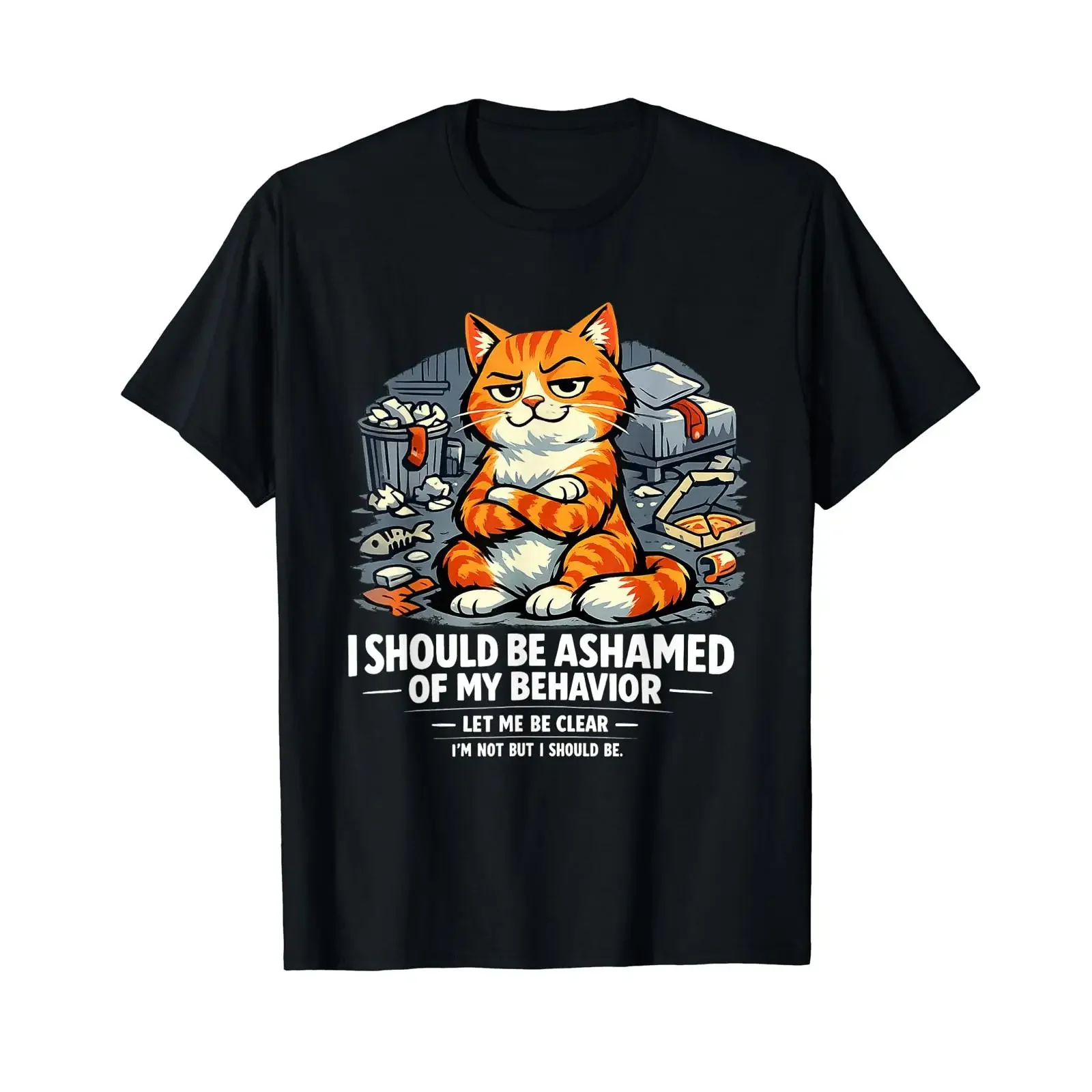 Ich sollte Mich für Mein Verhalten schämen Bin es Nicht Aber Sein Preisgünstiges Grafik T Shirt vintage Washed Breathable
