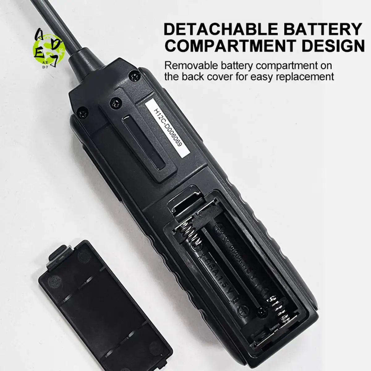 

AED7-HT66 Утечка газа 50-1000PPM Звуковая сигнализация Мини-бытовая портативная утечка горючего природного метана