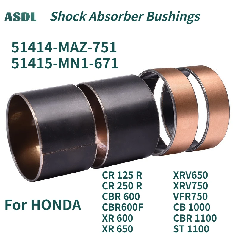 

43mm Motor Fork Bushing Guide Rails Kit For HONDA CB1000 CBR1100 CR125R CR250R CBR600 CBR600F XR600 XR650 XRV650 XRV750 VFR750