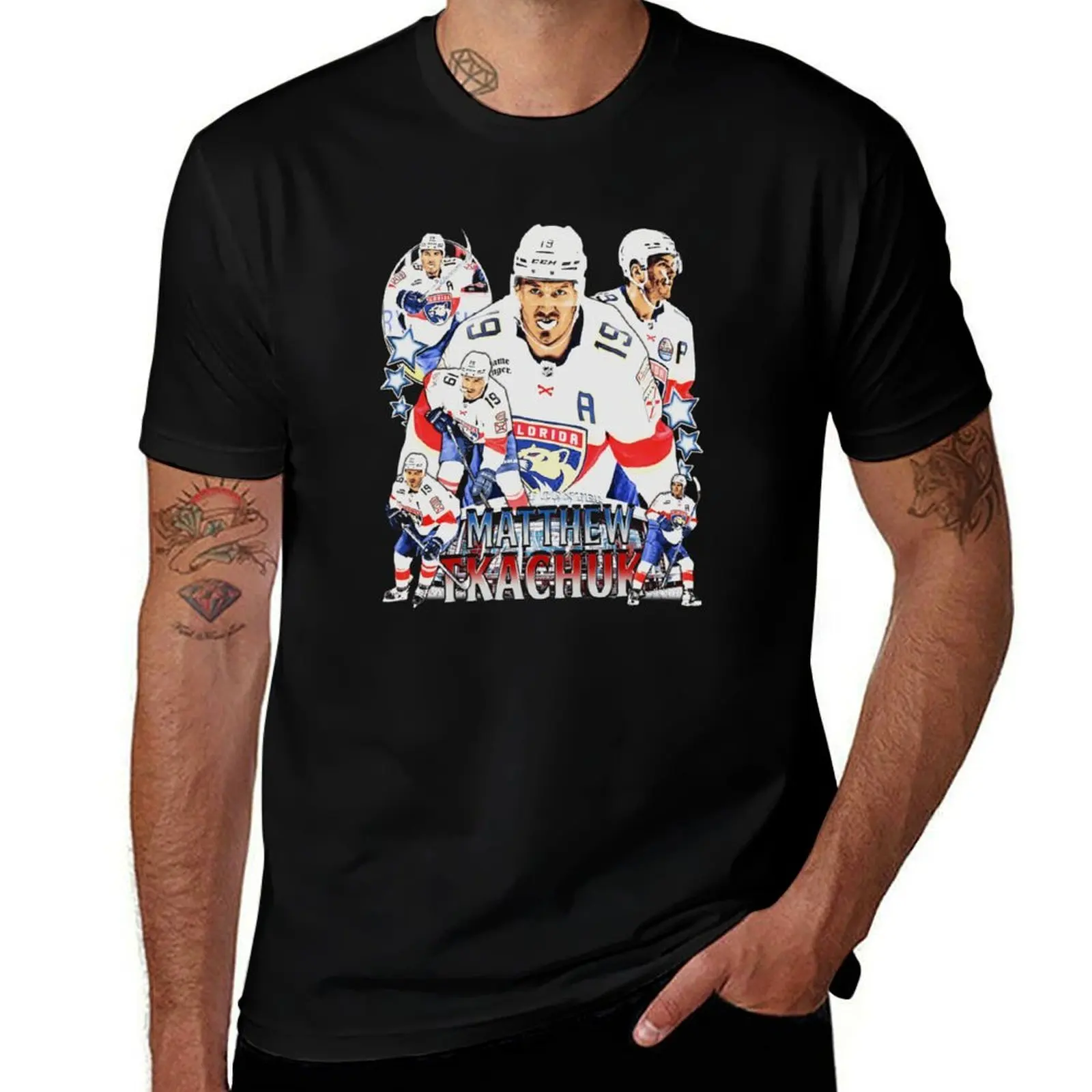 

Matthew Tkachuk Vintage T-Shirt Funny t-shirts graphic tee shirt funny gifts cute tops Short sleeve tee men