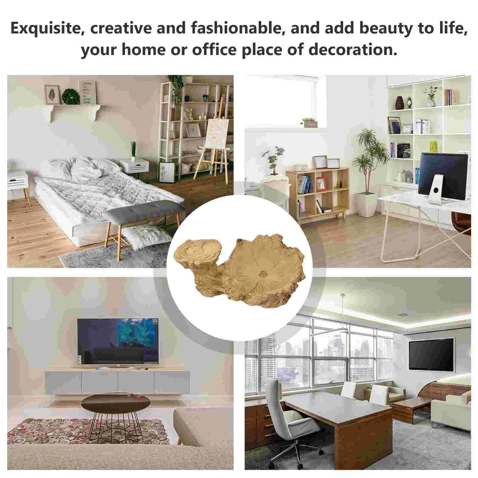 Bandejas De Base De Madeira Brasileira para Plantas, Pires De Vasos De Água, Placa Interior Em Vasos