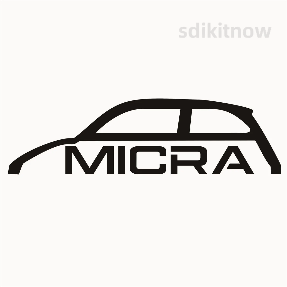 Waterproof Car Speed Sticker Styling Window Decoration Decal For Nissan Micra k11 k12 k13 k14 accessories 2022 2019 2015 2018