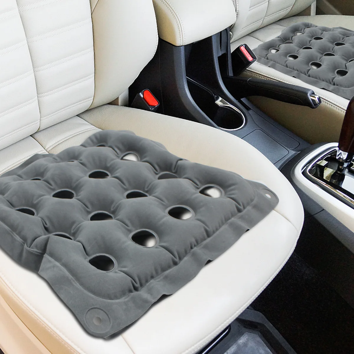 60 Silk PVC Flocking Vent Hole Inflatable Cushion Office Cushion Home Sofa Anti-Bedsore Air Cushion Airbag  chair cushion