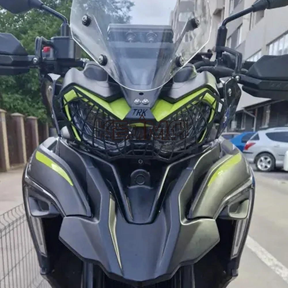 

2024 ДЛЯ Benelli TRK702 TRK702X TRK trk 702 702x мотоциклетная решетка для фар, защитная крышка, 2023, TRK 702 702X