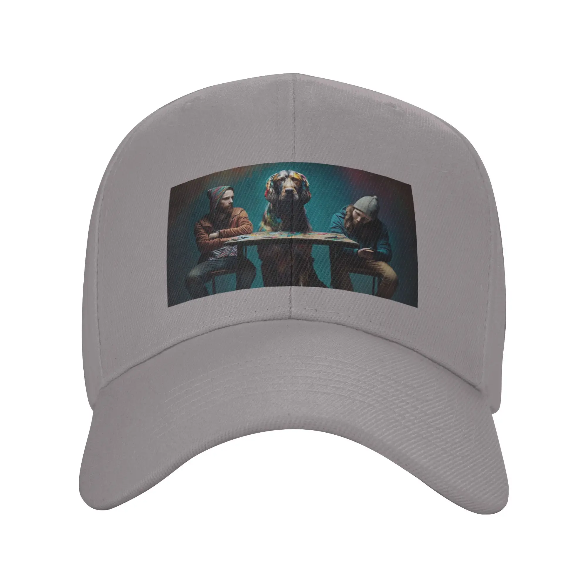 Hot Sale Three friends Baseball Cap  One Size Fits All Caps  Friend Gathering Caps