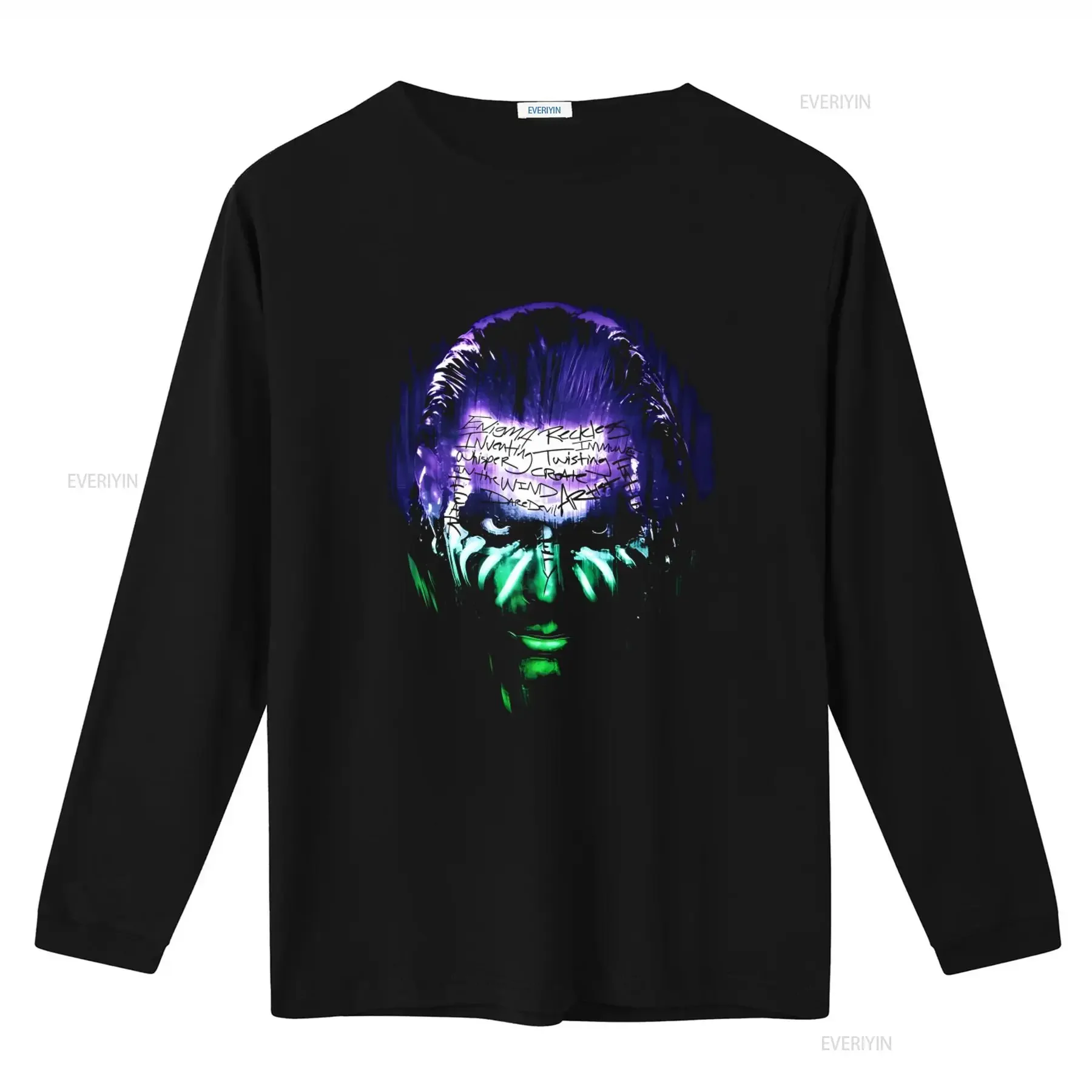 Popular Jeff Hardy Immune to Fear Super Cool Black S 5XL T Shirt with Unique Design vintage Washed Breathable fashion Unisex