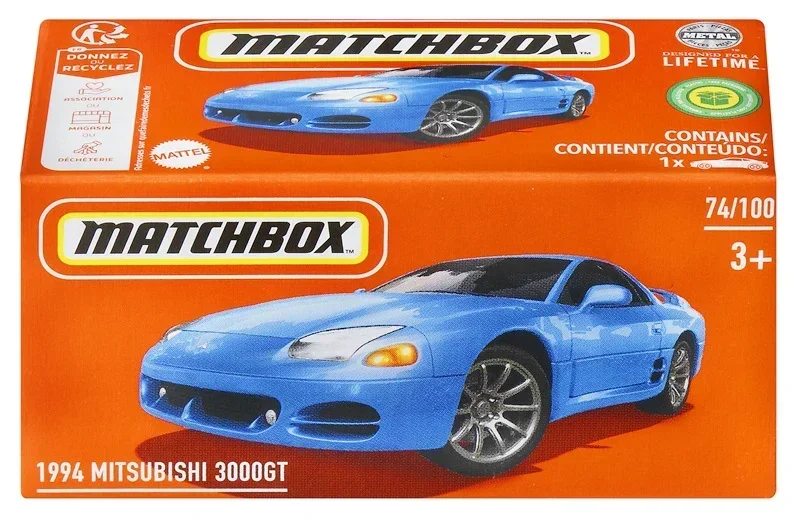 Original Mattel Matchbox Car 1/64 Diecast Box-packed 2024 New Tesla Porsche Audi Jeep Model Toys for Boy Collection Gift