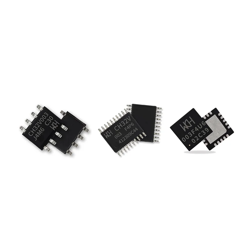 ピース/ロットch32v003工業用グレードmcu,RISC-V2A,シングルワイヤーシリアルデバッグインターフェース,システム周波数48mhz