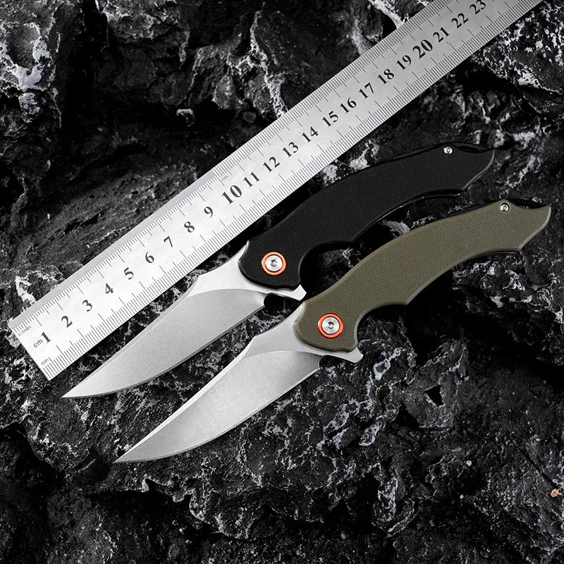 

J307 Портативный складной карманный нож для выживания на открытом воздухе, тактический охотничий нож с лезвием D2, фруктовый инструмент для самообороны, EDC, ножи