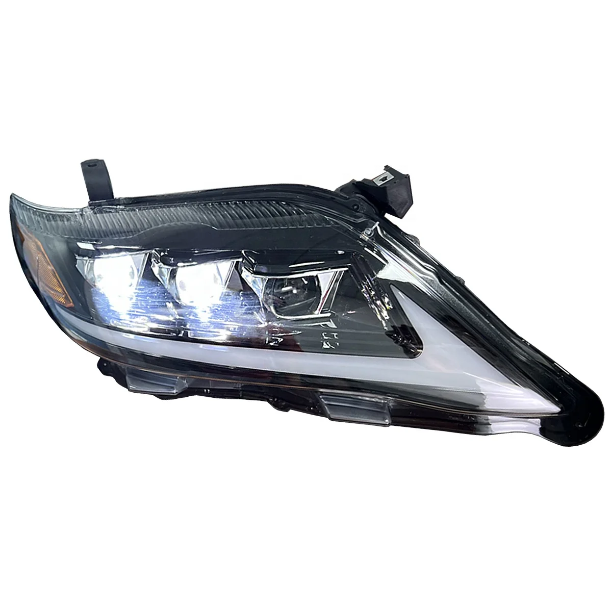 Auto lamps for Toyota Camry US Version camry 2007 2008 2009 2010 2011 year upgrade 3 lens LED headlights plug and play