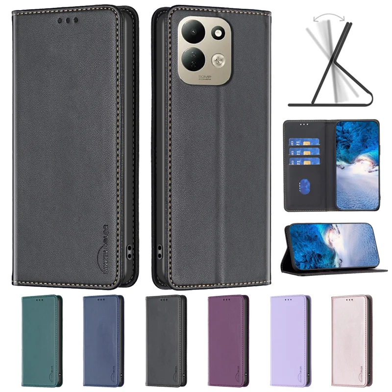 Für Xiaomi Redmi 17 5G Hülle Magnetische Klapphülle für Funda Xiomi Xiaomi Redmi 17 Cover Redmi17 4G Leder-Kartenhülle Capa