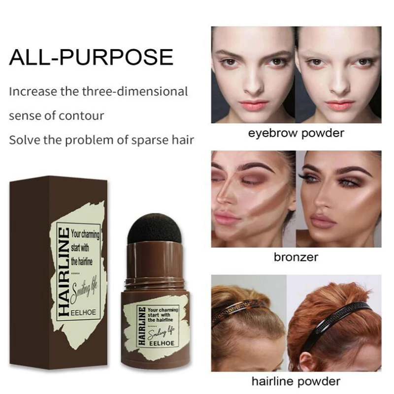 Shadow Repair Pen Natural Shadow Powder Hairline Powder Eyebrow Powder Easy To Apply Makeup Eyebrow Painting Kit