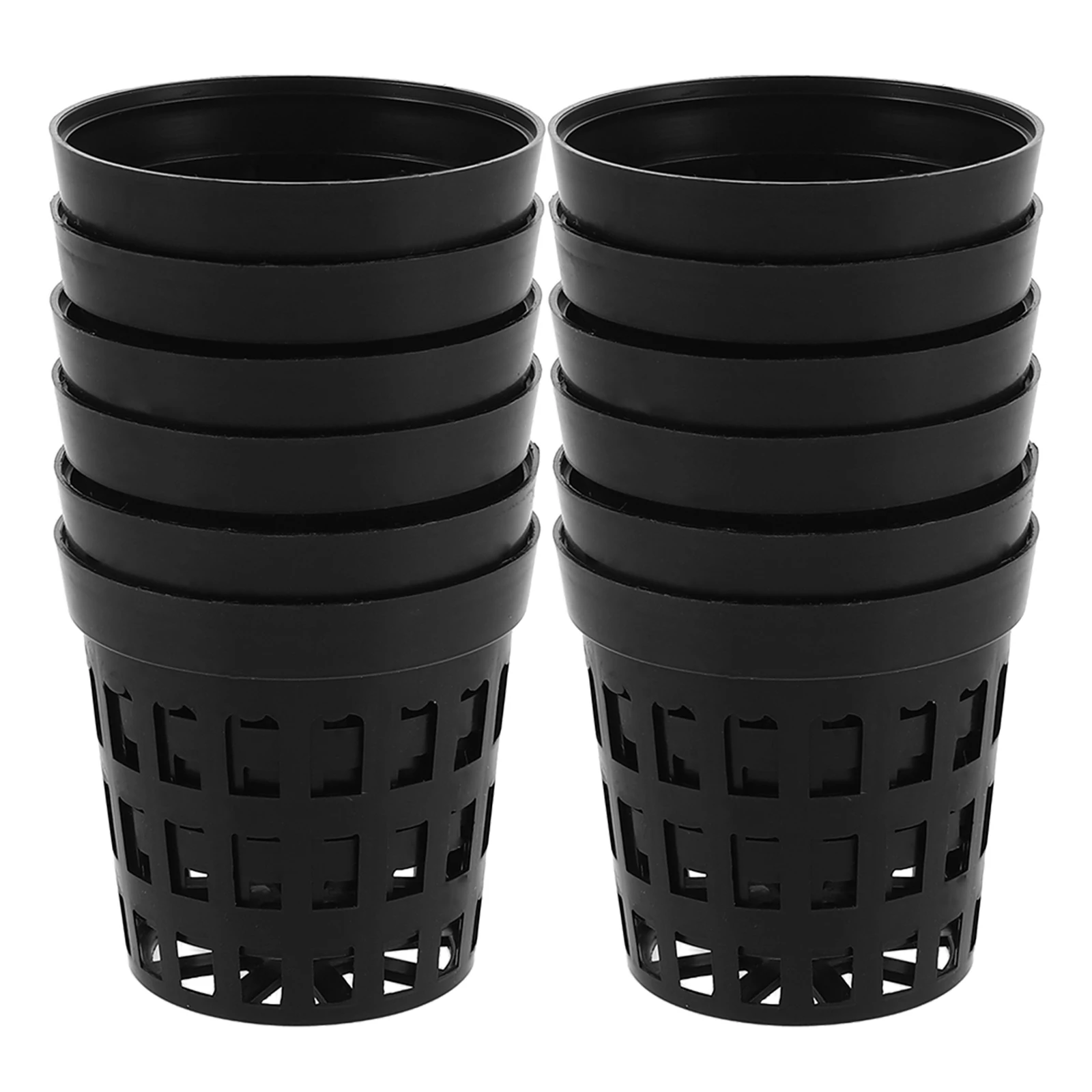 

40 Pcs Aquatic Planting Basket Aquarium Plants Fish Tank Hydroponic Planter Mesh Decorations