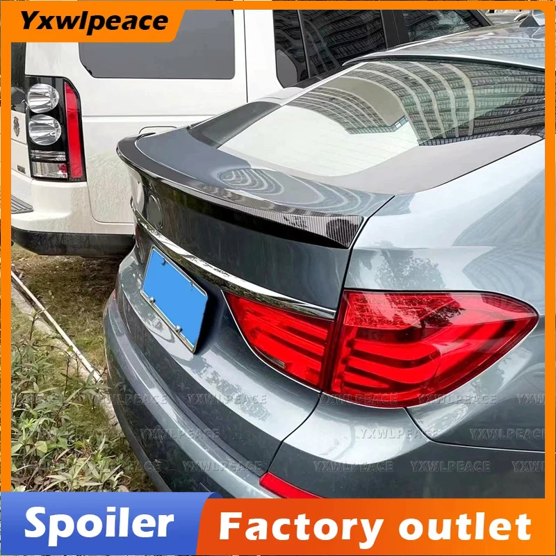 

For BMW 5 Series GT F07 Spoiler 2010-2013 High Quality ABS Plastic AC Style Rear Trunk Lip Spoiler Body Kit Accessories