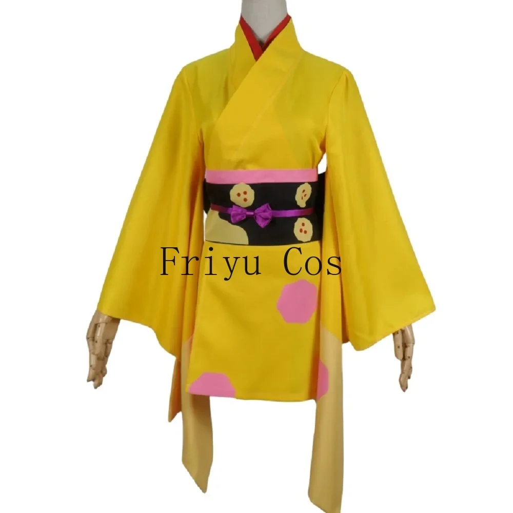 Unisex Anime Cos Terakado Tsu Cosplay Costume Halloween Kimono Custom Size