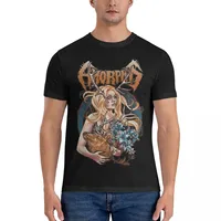 Round Collar Tees T-Shirts heavyweight style Men's Elegy Heavy Metal Band T Shirts Amorphis Cotton Clothing Casual Short Sleeve