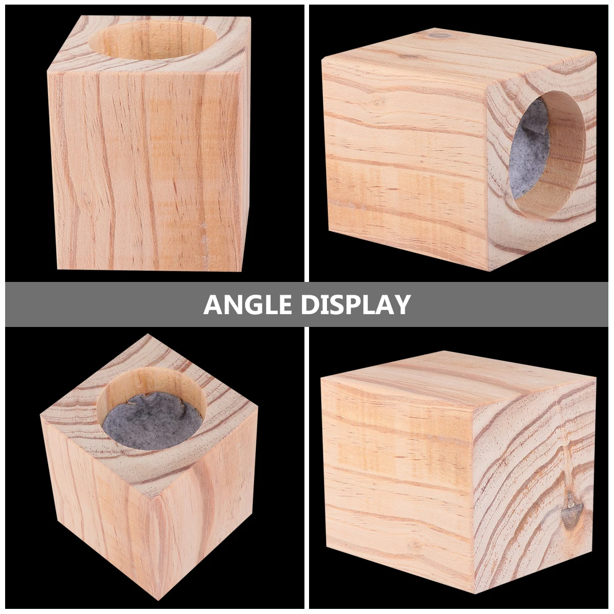 

Solid Wood Furniture Risers 5cm Height Increase for Tables Chairs Eco Friendly Strong Wooden Table Lifts Leg Pads Hardware