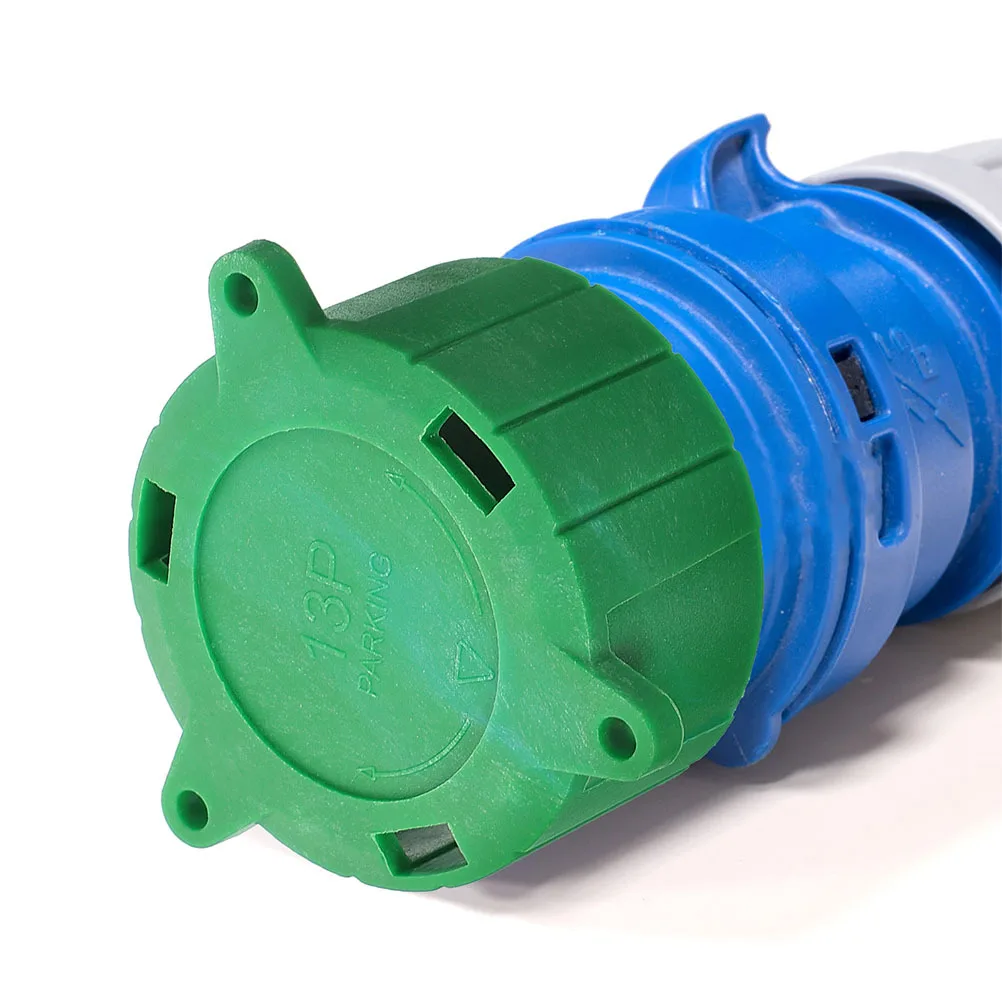 2 قطعة 13P التوصيل حامل البلاستيك 13 دبوس موصل الغطاء الواقي ل مقطورة Rv جزء غطاء وقوف السيارات محول مأخذ التوصيل فائدة الكهربائية #4