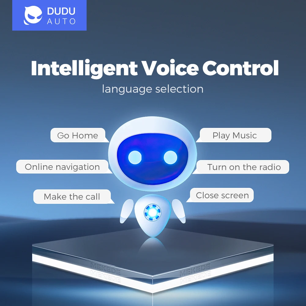 DUDU optional voice system supports English Portuguese Thai Arabic French Turkish Italian Indian English Indonesian Spanish