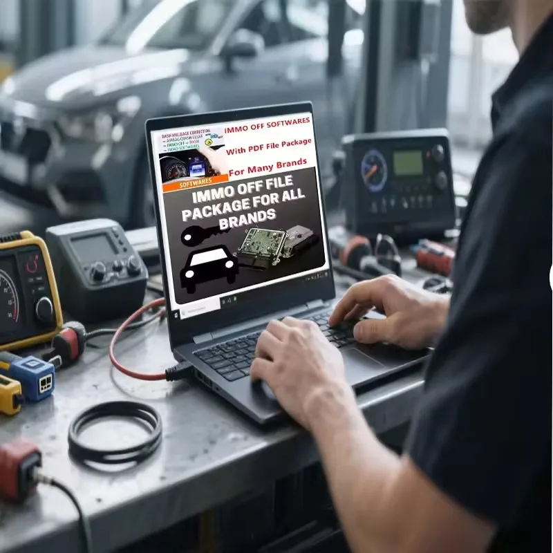 32GB Full Software Pack Mileage Correction Airbag Crash Clear IMMO off Dash & IMMO Car Diagnostic Tools