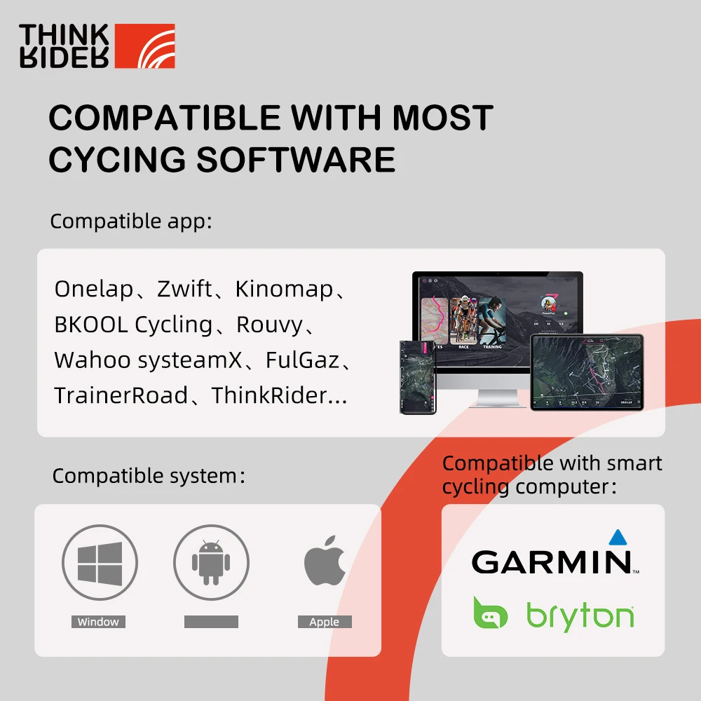 مدرب الدراجة الذكي ، دراجة الطريق MTB ، عداد الطاقة المدمج ، مدرب المنزل #5