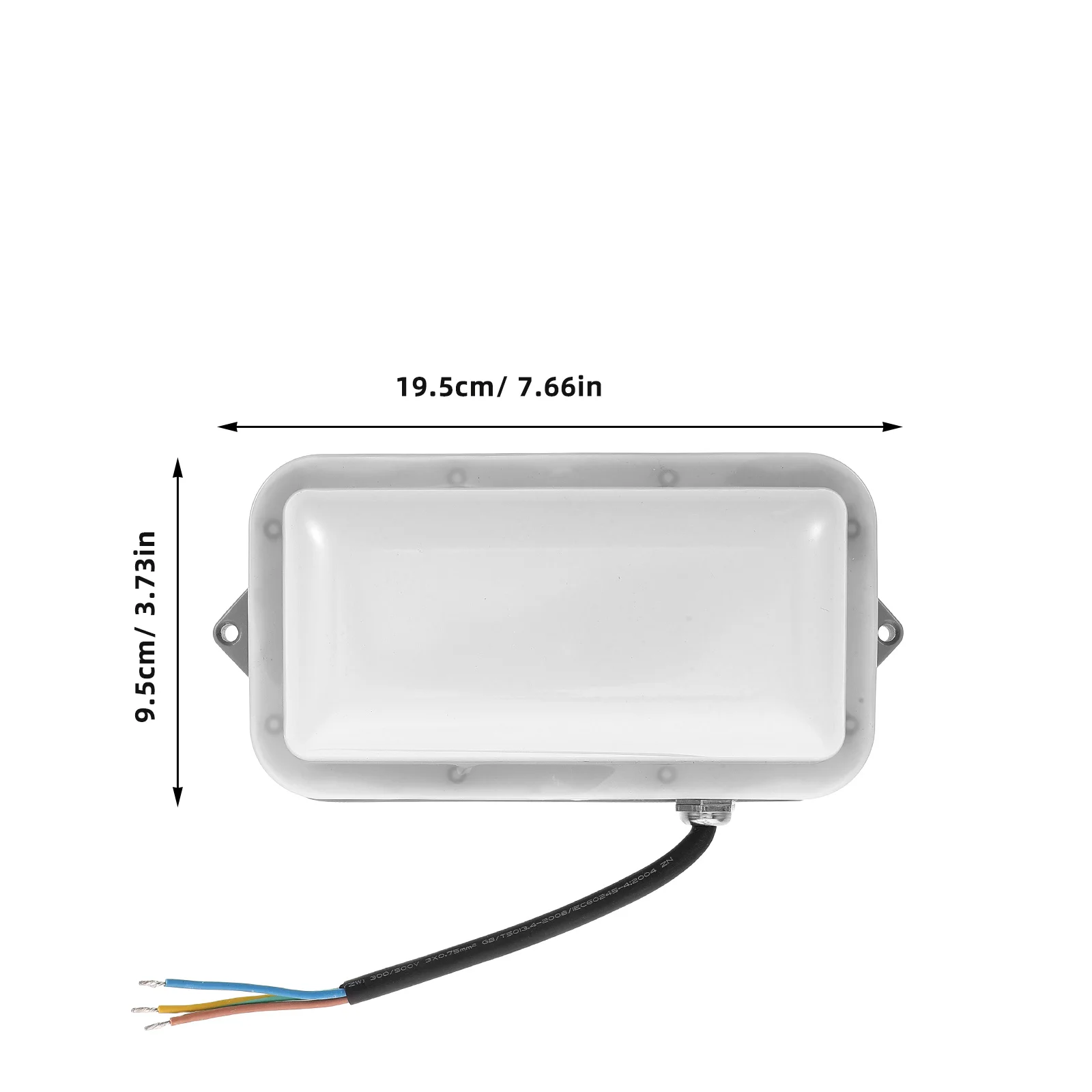 LED Hood Light 20W Range Hood Bulb Replacement for Kitchen Lighting Bottom Cable Entry Commercial Industrial Waterproof Oil