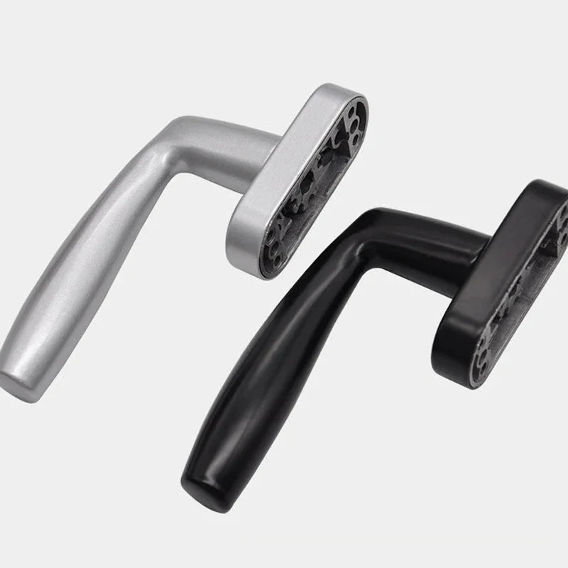 Thermal Break Aluminum Window Handle Integrated Screen Handle Casement Screen Tilt Handle Outswing Lock Accessory