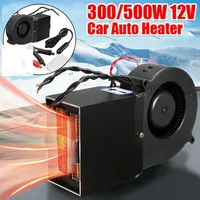 Car Heater 12V 150W-350W/24V 300W-500W Portable Powerful Dual Turbine Rapid Heating Car Defroster For Car Auto Accessories