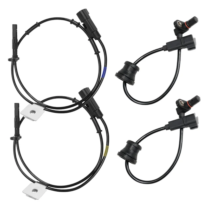 

ABS Wheel Speed Sensor 4 Pack-Fits For GMC Terrain 2.4L 3.6L 2010-2017-Includes 520811372 20711372 20811371 20711371