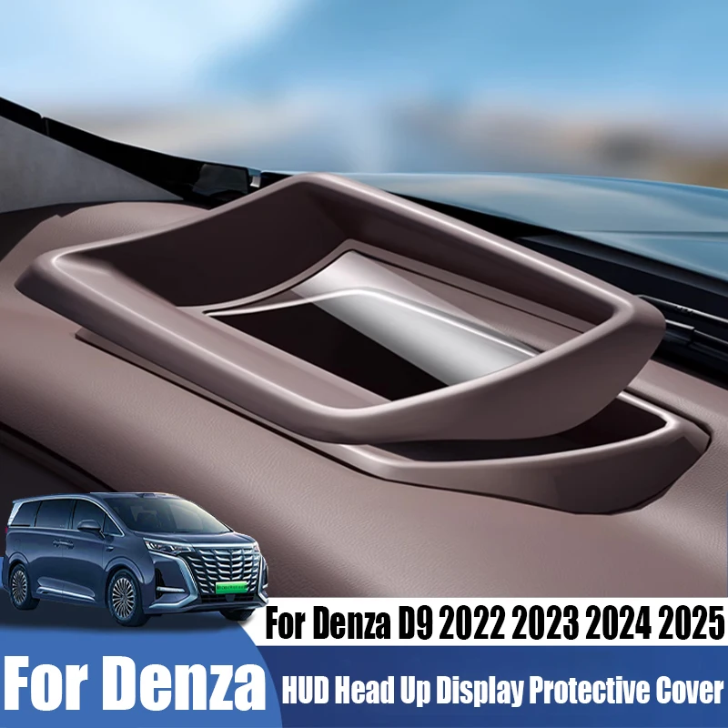 For Denza D9 2022 2023 2024 2025 high definition curved HUD head up display protective cover car interior accessories